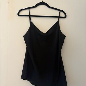 Black Cowl Neck Loft Tank